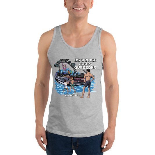 Imrpovise, Adapt, Overcome! Men's Tank Top