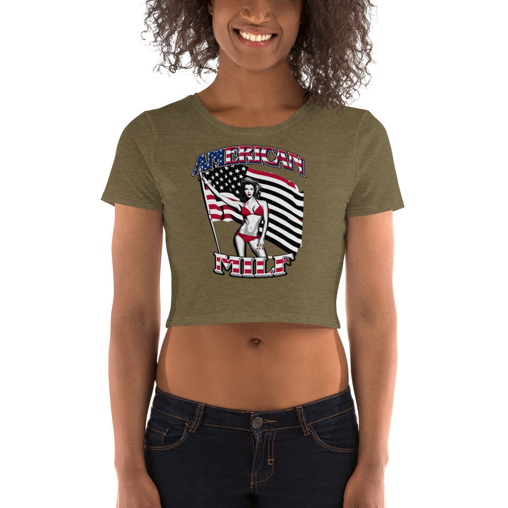 American MILF! Women’s Crop Tee