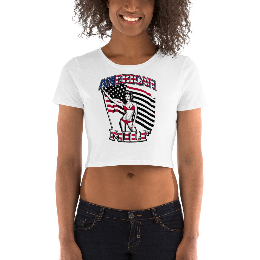 American MILF! Women’s Crop Tee