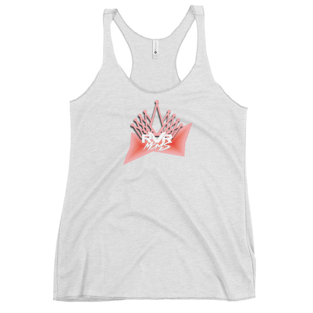 Mom Deserves A Crown Woman's Racerback Tank