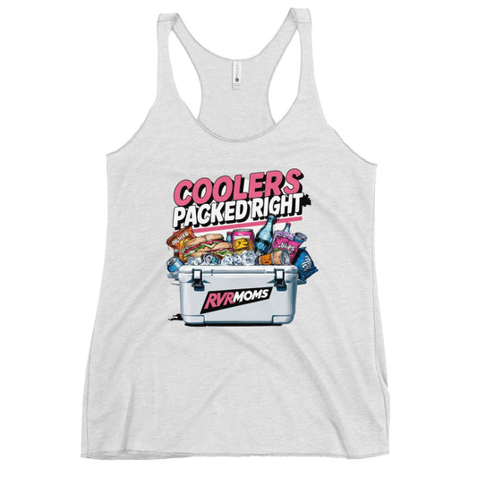 Coolers Pack Right! Women's Racerback Tank