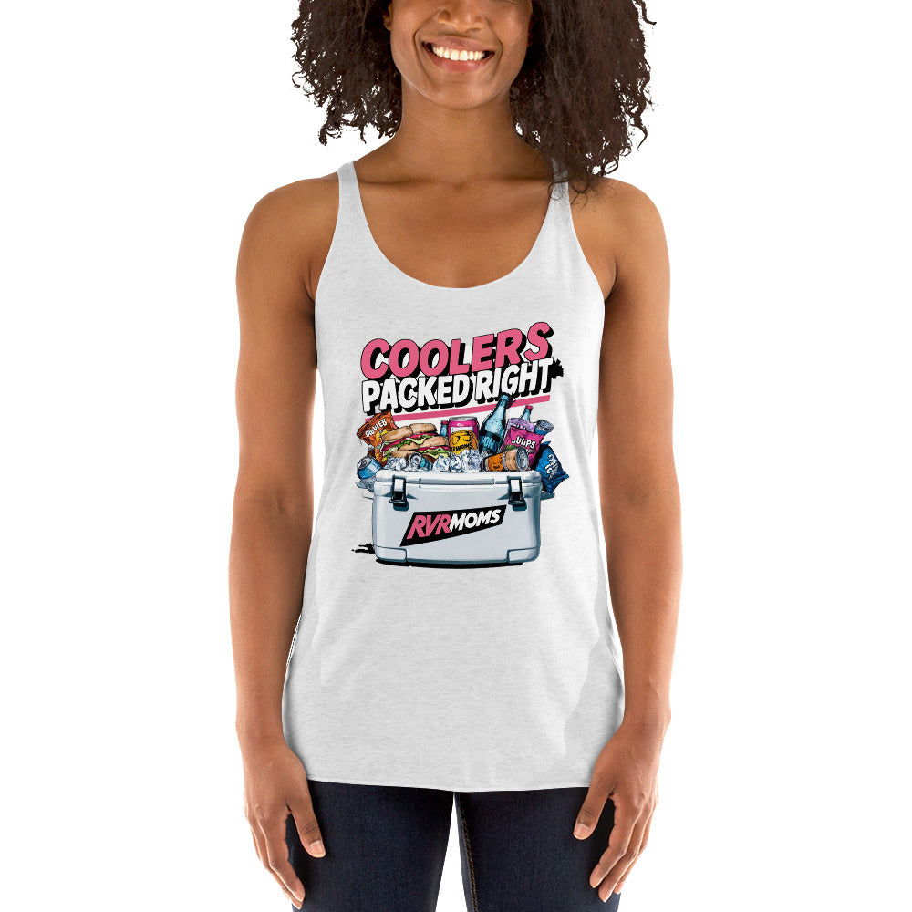 Coolers Pack Right! Women's Racerback Tank