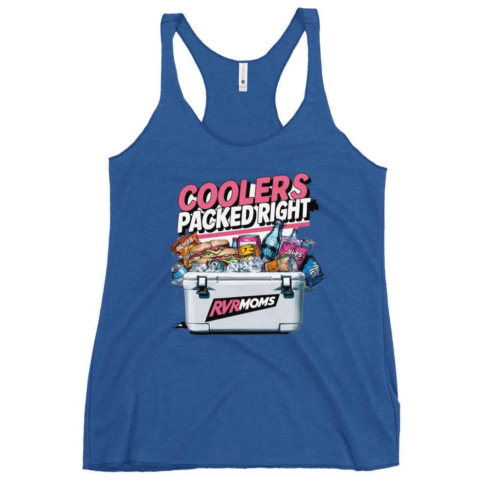 Coolers Pack Right! Women's Racerback Tank